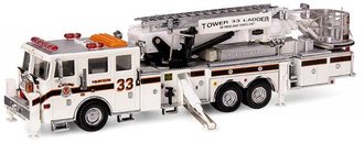 1:64 Aerialscope Tower Ladder Truck "Kentland, MD #33" 1:64 Aerialscope Tower Ladder Truck "Kentland, MD #33"