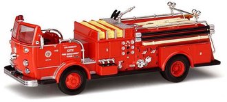 1:64 Crown Firecoach Fire Pumper (Red) "Los Angeles #18"