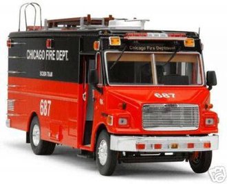 1:32 Freightliner MT-55 "Chicago Scuba Team #687" 1:32 Freightliner MT-55 "Chicago Scuba Team #687"