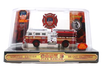1:64 Seagrave Fire Truck "FDNY #283" (Series #3) 1:64 Seagrave Fire Truck "FDNY #283" (Series #3)