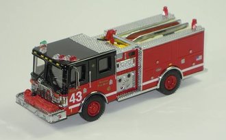 1:64 Luverne Fire Pumper "Chicago Fire Dept. Engine 43" 1:64 Luverne Fire Pumper "Chicago Fire Dept. Engine 43"