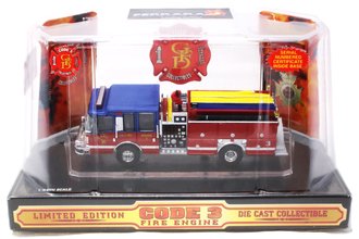 1:64 Ferrara Fire Pumper "Gary Fire Dept #3"