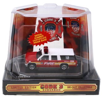 1:64 GMC Suburban "FDNY Battalion 12"