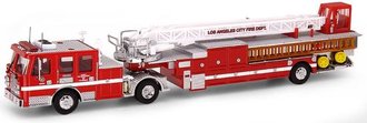 1:64 Ladder Tower Aerial Ladder Truck "Los Angeles Fire Department #39"