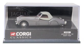1:43 Jaguar XK 120 Soft Top (Silver)