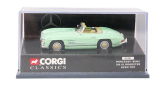 1:43 Mercedes-Benz 300 SL Roadster Open Top (Light Green)