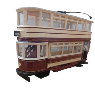 1:76 Double Deck Tram "Cardiff"