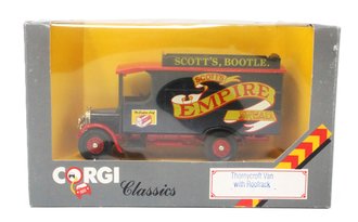 Thornycroft Van w/Roofrack "Scott's Empire Bread"