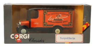 Thornycroft Box Van "Lea & Perrins" Thornycroft Box Van "Lea & Perrins"
