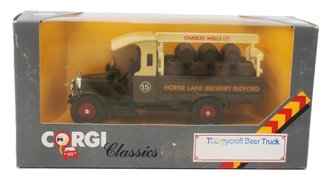 Thornycroft Beer Truck "Horne Lane Brewery Bedford" Thornycroft Beer Truck "Horne Lane Brewery Bedford"