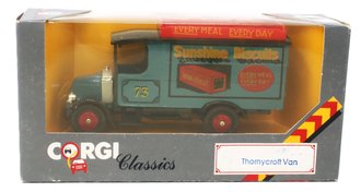 Thornycroft Van "Sunshine Biscuits" Thornycroft Van "Sunshine Biscuits"