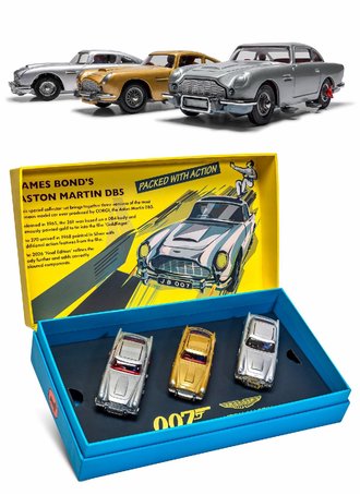 1:46 James Bond Aston Martin DB5 Classic Collector Set/Corgi 70th Anniversary 1:46 James Bond Aston Martin DB5 Classic Collector Set/Corgi 70th Anniversary