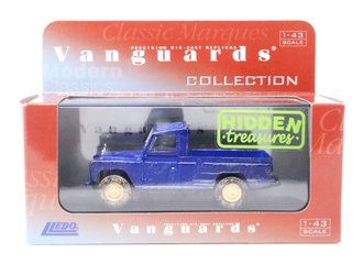 1:43 Land Rover Pickup (Weathered Blue)