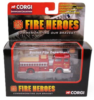 1:72 Mack CF Pumper Boston Fire Dept. (Red) ***Bad Box***