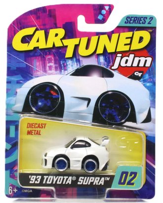 CarTuned JDM Tuners Series 2 - 1993 Toyota Supra (A90) (White)