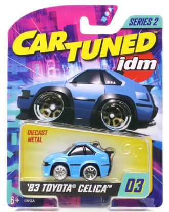 CarTuned JDM Tuners Series 2 - 1983 Toyota Celica Supra (Light Blue Metallic)