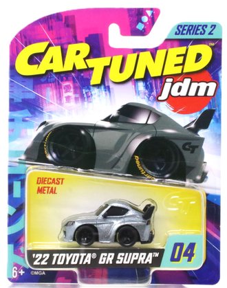 CarTuned JDM Tuners Series 2 - 2022 Toyota GR Supra (Silver Metallic)