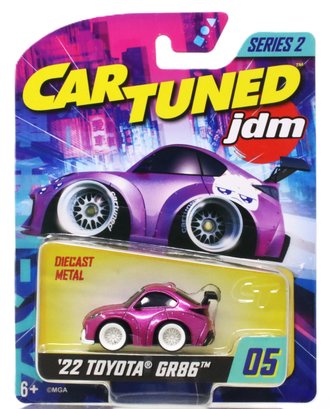 CarTuned JDM Tuners Series 2 - 2022 Toyota GR86 (Magenta Metallic)