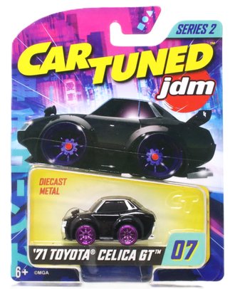 CarTuned JDM Tuners Series 2 - 1971 Toyota Celica GT (Black Metallic)