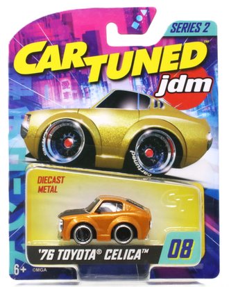 CarTuned JDM Tuners Series 2 - 1976 Toyota Celica (Gold Metallic/Black)