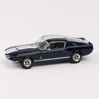 1:43 1967 Ford Shelby Mustang GT500 (Dark Blue)