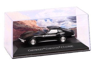 1:43 1968 Chevrolet Corvette C3 (Black)