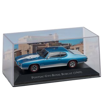 1:43 1969 Pontiac GTO Royal Bobcat (Blue)