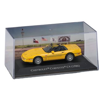 1:43 1986 Chevrolet Corvette C4 "Indy 500 Pace Car" (Yellow)