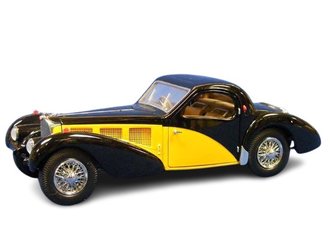 1:24 1936 Bugatti 57SC (Black/Yellow) 1:24 1936 Bugatti 57SC (Black/Yellow)