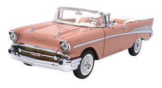 1:24 1957 Chevrolet Bel Air Convertible (Canyon Coral) - Limited Edition