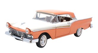 1:24 1957 Ford Skyliner Retractable Hardtop (Coral/White) - Limited Edition