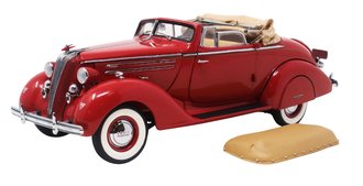 1:24 1936 Hudson Eight Convertible (Red) - Limited Edition