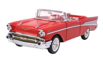 1:24 1957 Chevrolet Bel Air Convertible (Matador Red) - Experimental Color