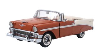 1:24 1956 Chevrolet Bel Air Convertible (Sierra Gold/Adobe Beige) - Limited Edition