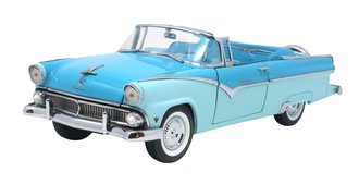 1:24 1955 Ford Sunliner Convertible (Aquatone Blue/Waterfall Blue) - Limited Edition