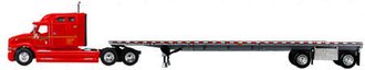 International 9200i w/Flatbed "Hatfield Enterprises" International 9200i w/Flatbed "Hatfield Enterprises"