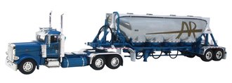 Peterbilt 389 Day Cab w/Pneumatic Tanker "A&R Transport"