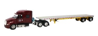 1:64 International ProStar w/Wilson Flatbed "Hunt Transportation"