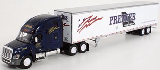 1:64 Freightliner Cascadia High Roof w/53' Dry Goods Trailer "Premier Transportation" 1:64 Freightliner Cascadia High Roof w/53' Dry Goods Trailer "Premier Transportation"