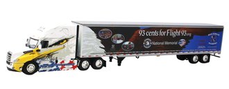 1:64 Freightliner Cascadia w/Dry Van Trailer "Road Scholar Transport - Flight 93" 1:64 Freightliner Cascadia w/Dry Van Trailer "Road Scholar Transport - Flight 93"