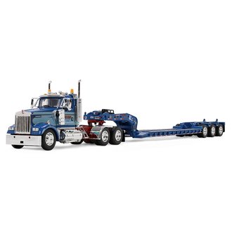 1:64 Kenworth W900L Day Cab w/Fontaine Magnitude Lowboy Trailer "Sid Kamp"