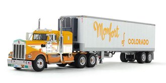 1:64 Kenworth W900A Sleeper w/Vintage Reefer Trailer "Monfort of Colorado"