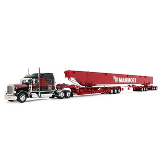 1:64 Peterbilt 379 Sleeper w/Fontaine Lowboy, ERMC 6-Axle Hydra-Steer & Beam "Mammoet" 1:64 Peterbilt 379 Sleeper w/Fontaine Lowboy, ERMC 6-Axle Hydra-Steer & Beam "Mammoet"