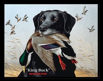 Metal Sign - Winchester - King Buck Metal Sign - Winchester - King Buck