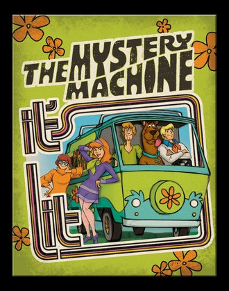 Metal Sign - Scooby-Doo - The Mystery Machine Metal Sign - Scooby-Doo - The Mystery Machine