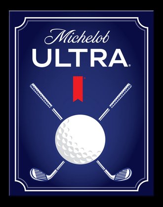 Metal Sign - Anheuser-Busch - Michelob Ultra - Golf