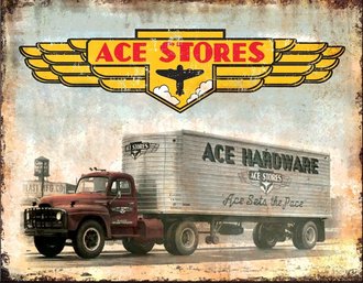 Metal Sign - ACE Hardware Truck Metal Sign - ACE Hardware Truck