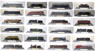 Del Prado N-Scale 1:160 Locomotives of the World - Lot of 24