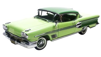 1:24 1958 Pontiac Bonneville Sport Coupe (Burma Green/Calypso Green) - Limited Edition