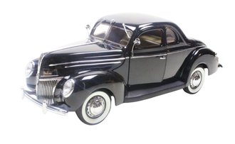1:24 1939 Ford Deluxe Coupe (Black) - Limited Edition